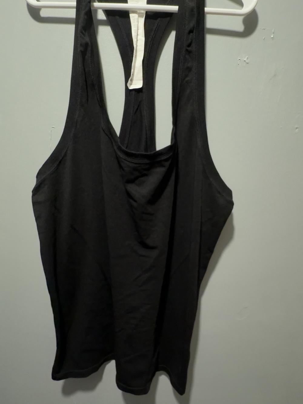 Fabletics Black Racerback Tank Top